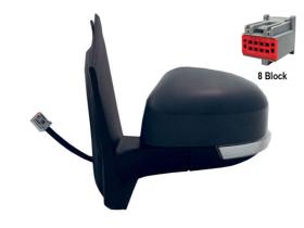 JUMASA 54411563 - ESPEJO IZQUIERDO ELECTRICO, ASFERICO, TERMICO, IMPRIMADO, CO