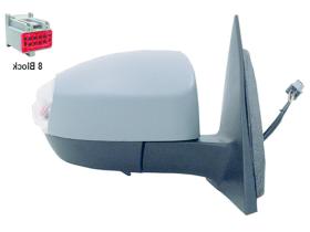 JUMASA 54521567 - ESPEJO DERECHO ELECTRICO, CONVEXO, TERMICO, IMPRIMADO, CON I