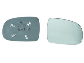 JUMASA 55023070 - CRISTAL CON SOPORTE DERECHO CONVEXO OPEL CORSA C (F08, F68)