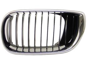 JUMASA 21010537 - REJILLA IZQUIERDA MARCO CROMADO/LAMAS NEGRAS BMW 3 (E46) (09