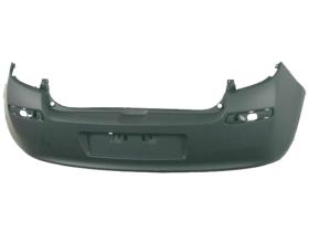 JUMASA 25044059 - PARACHOQUES TRASERO NEGRO CON AGUJEROS EMBELLECEDOR 5 PUERTA