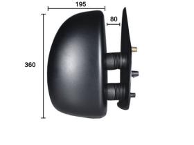 JUMASA 54023511 - ESPEJO DERECHO CON ANGULO MUERTO, MANUAL, CONVEXO, BRAZO COR