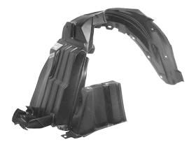 JUMASA 08731065 - GUARDABARROS DELANTERO IZQUIERDO DIESEL CITROËN C1 I (PM, PN