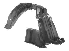 JUMASA 08741065 - GUARDABARROS DELANTERO DERECHO DIESEL CITROËN C1 I (PM, PN)