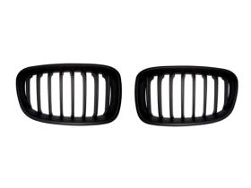 JUMASA 21000566 - JUEGO REJILLAS FRENTE NEGRAS BMW 1 (F20) (09/2011 - 02/2015)