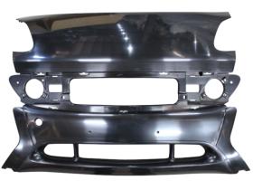 JUMASA 25034602 - CENTRO PARACHOQUES DELANTERO NEGRO SMART CITY-COUPé / FORTWO