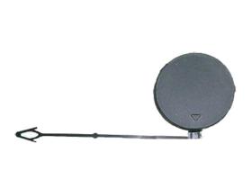 JUMASA 28010552 - TAPA GANCHO IZQUIERDA PARACHOQUES DELANTERO NEGRA BMW X5 (E7