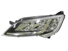 JUMASA 38321259 - FARO LUZ DE DIA DERECHO ELECTRICO CON MOTOR/BASE CROMADA H7+
