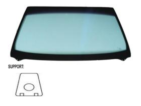 JUMASA V3031255 - PARABRISAS VERDE SERIGRAFIADO BASE ESPEJO VENTANA FIAT IDEA