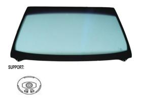 JUMASA V3135574 - PARABRISAS VERDE CONTROL SOLAR SERIGRAFIADO BASE ESPEJO A 18