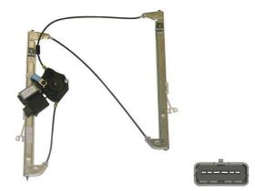 JUMASA ZR RNO57 R C - ELEVALUNAS DELANTERO DERECHO ELECTRICO CON MOTOR CONFORT 4 P