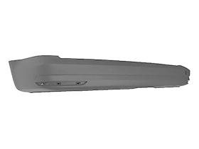 JUMASA 25145547 - PARACHOQUES TRASERO NEGRO CHASIS LARGO VOLKSWAGEN CADDY IV (