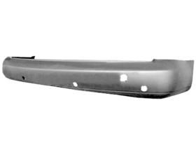 JUMASA 25405537 - PARACHOQUES TRASERO NEGRO CON AGUJERO SENSOR CHASIS CORTO VO