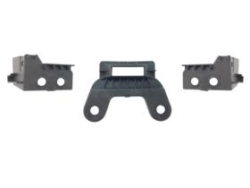 JUMASA 31034002 - JUEGO SOPORTES PARACHOQUES DELANTERO (3 PIEZAS) RENAULT MEGA