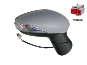 JUMASA 54341503 - ESPEJO DERECHO ELECTRICO/ASFERICO/IMPRIMADO/PILOTO, 5 PINS F